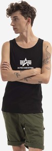 Koszulka Alpha Industries w młodzieżowym stylu z krótkim rękawem z nadrukiem