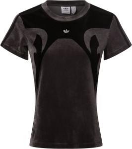 Czarna bluzka Adidas Originals w sportowym stylu
