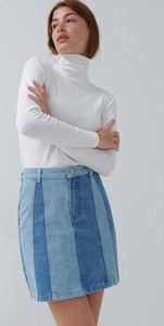Spódnica House z jeansu mini w stylu casual