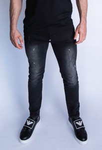 Czarne jeansy Philipp Plein
