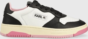 Buty sportowe Karl Lagerfeld sznurowane na platformie