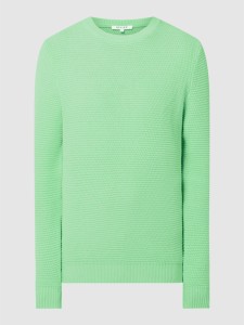 Sweter Review z okrągłym dekoltem z bawełny w stylu casual