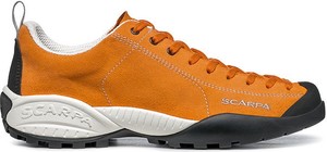 Pomarańczowe buty sportowe Scarpa ze skóry