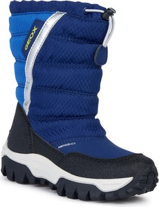 Niebieskie buty dziecięce zimowe Geox dla chłopców