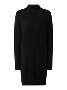 Czarna sukienka Esprit mini z bawełny w stylu casual