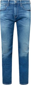 Niebieskie jeansy Pepe Jeans w stylu klasycznym