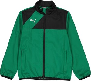 Zielona kurtka dziecięca Puma dla chłopców