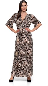 Sukienka Moraj maxi z dekoltem w kształcie litery v