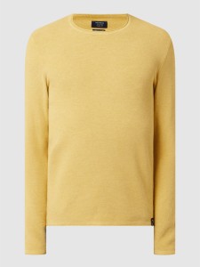 Żółty sweter McNeal z bawełny w stylu casual
