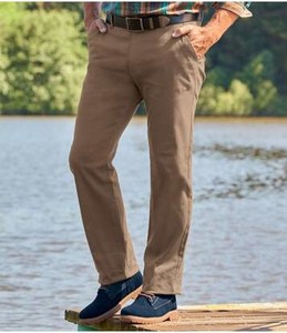 Spodnie Atlas For Men z bawełny w stylu casual