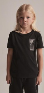 Czarna koszulka dziecięca diversesystem dla chłopców