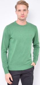 Zielony sweter Tommy Hilfiger w stylu casual
