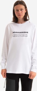 Koszulka z długim rękawem Maharishi z bawełny z nadrukiem
