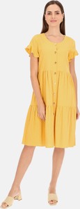Żółta sukienka L’AF