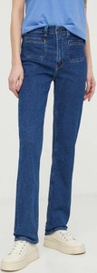 Granatowe jeansy Levis w stylu casual