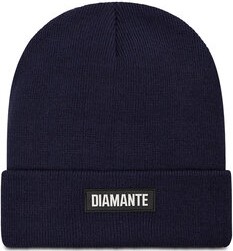 Granatowa czapka Diamante