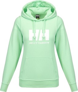Zielona bluza Helly Hansen z kapturem