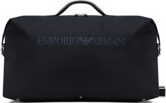 Czarna torba podróżna Emporio Armani