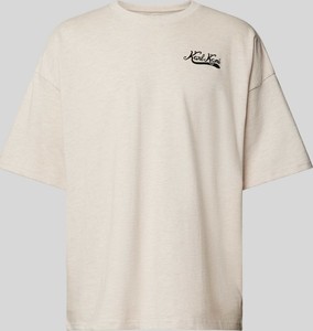 T-shirt Karl Kani w stylu casual z bawełny z krótkim rękawem