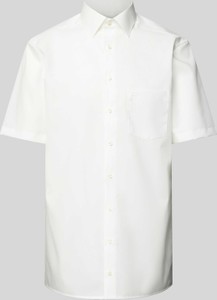 Koszula Olymp z klasycznym kołnierzykiem z krótkim rękawem z bawełny