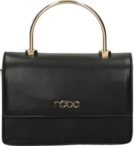 Czarna torebka NOBO średnia w stylu glamour matowa