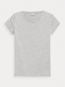 T-shirt 4F z krótkim rękawem z tkaniny w stylu casual