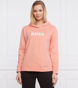 Różowa bluza Hugo Boss w stylu casual