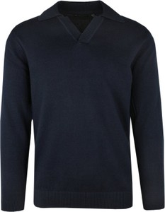 Granatowy sweter Brave Soul w stylu casual z bawełny