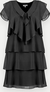 Czarna sukienka Molton mini w stylu casual