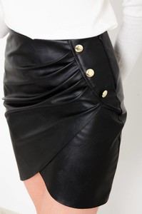 Czarna spódnica Olika mini w stylu casual