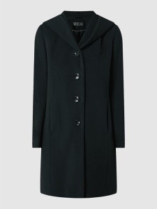 Płaszcz Milo Coats w stylu casual krótki bez kaptura