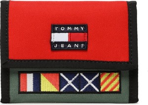 Czerwony portfel męski Tommy Jeans