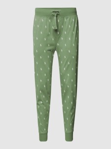 Zielone spodnie POLO RALPH LAUREN z bawełny
