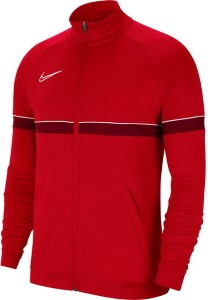 Czerwona bluza Nike z bawełny w sportowym stylu