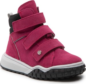 Buty dziecięce zimowe Bartek dla dziewczynek na rzepy