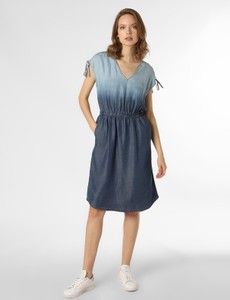Niebieska sukienka S.Oliver w stylu casual