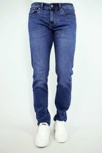 Niebieskie spodnie Pepe Jeans w stylu casual