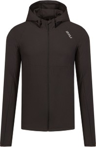 Czarna kurtka 2XU w stylu casual z tkaniny krótka