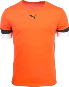 Pomarańczowa koszulka dziecięca Puma z dżerseju