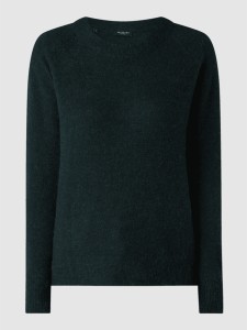 Zielony sweter Selected Femme z wełny w stylu casual