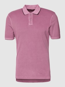 Różowa koszulka polo Cinque w stylu casual