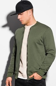Zielona bluza Ombre w stylu casual