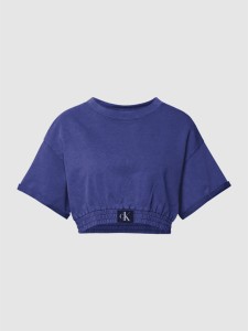Bluza Calvin Klein Underwear z bawełny w stylu casual krótka