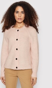 Różowy sweter Selected Femme w stylu casual
