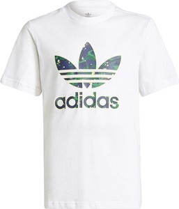 Koszulka dziecięca Adidas z bawełny dla chłopców