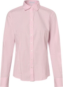 Różowa koszula brookshire w stylu klasycznym z bawełny