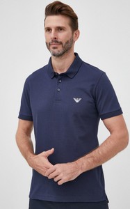 Koszulka polo Emporio Armani z bawełny