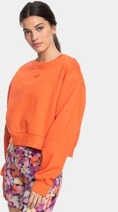 Pomarańczowa bluza Roxy w młodzieżowym stylu