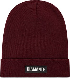 Czerwona czapka Diamante