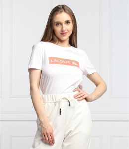 T-shirt Lacoste w młodzieżowym stylu